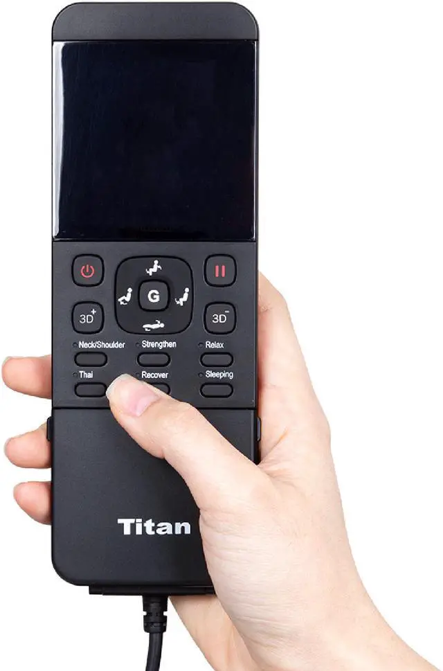 Alt view image 3 of 3 - Titan 3D Pro Prestige Full Body Reclining Massage Chair with Body Scan, Heat, Bluetooth and more