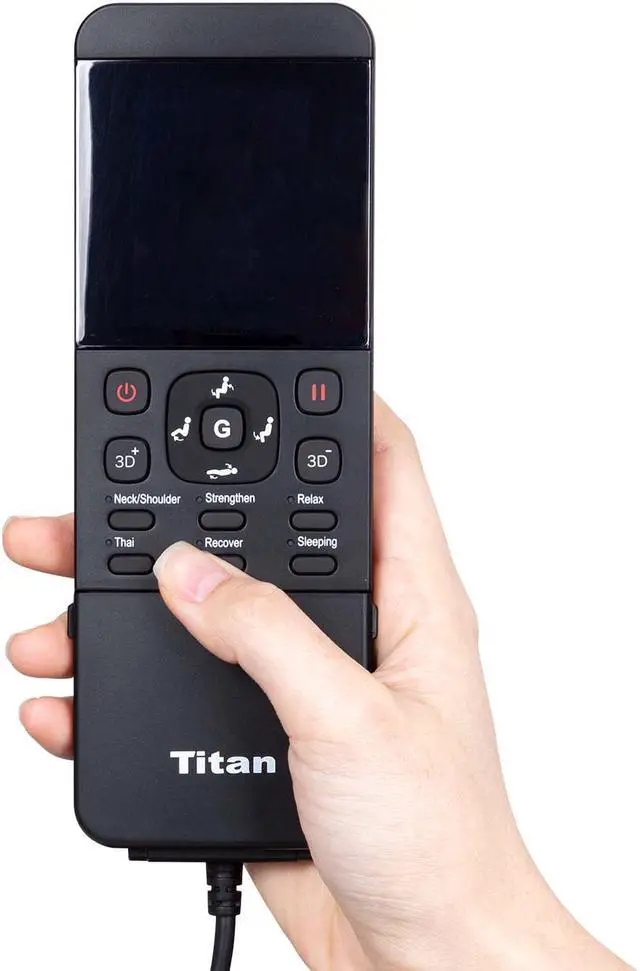 Alt view image 4 of 4 - Titan 3D Pro Prestige Full Body Reclining Massage Chair with Body Scan, Heat, Bluetooth and more