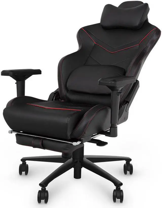 Alt view image 6 of 7 - Osaki Katana  Pro Gaming Chair w/ Shiatsu Massage & Air Cooling with Adjustable Footrest