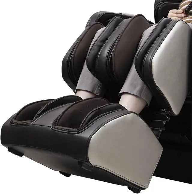 Alt view image 6 of 6 - Osaki OS-Atai Brown Full body massage, S-L Track, Zero Gravity, Foot Rollers, Space Saving technology