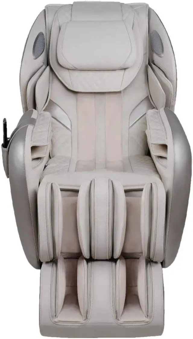 Alt view image 2 of 4 - Osaki OS-Atai Taupe Full body massage, S-L Track, Zero Gravity, Foot Rollers, Space Saving technology