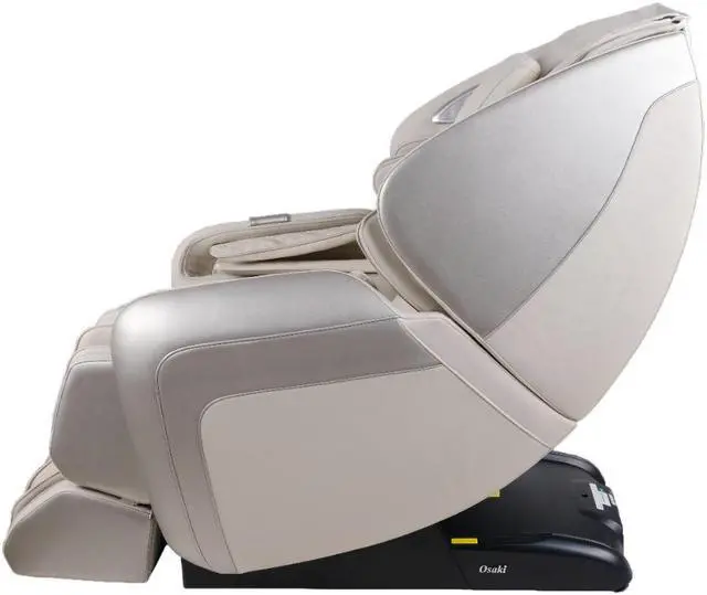 Alt view image 3 of 4 - Osaki OS-Atai Taupe Full body massage, S-L Track, Zero Gravity, Foot Rollers, Space Saving technology