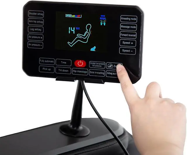 Alt view image 5 of 7 - Osaki Titan Royale Massage Chair 2025, 8 Massage rollers , Heat Therapy, 2 Stage Zero Gravity , 20 Cells Full Body Air Massage, Extendable Footrest, Bluetooth Speakers, Touch Screen Control