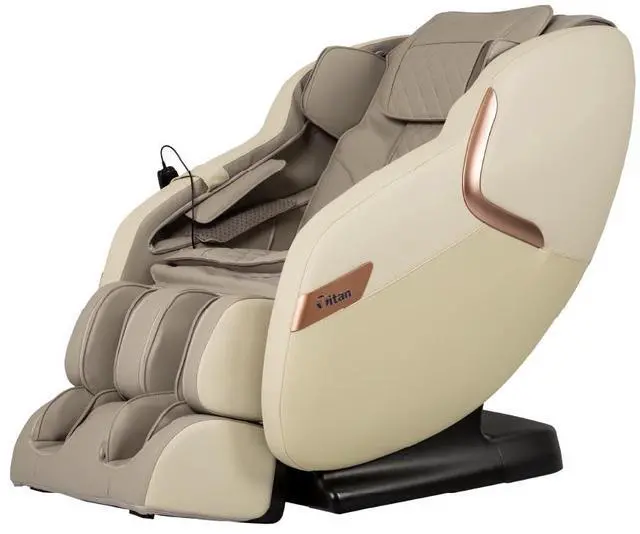 Main image of Titan Luca V Massage Chair with Heat, Zero-Gravity Recline, Bluetooth Speakers, SL-Track, Auto/Manual Massage Modes, Extendable Footrest, Space-Saving, Full-Body Air Compression Massage. Taupe