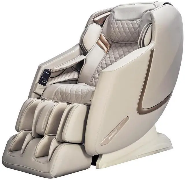 Alt view image 2 of 3 - Osaki Amamedic Premium Massage Chair, SL-Track, Computerized Body Scanning, Zero Gravity Reclining, Lumbar Heat Therapy, Specialized Foot Massage, 38 Air Cell Full Body Compression Beige