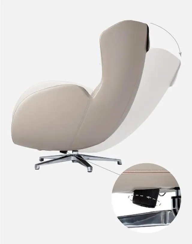 Alt view image 4 of 5 - Osaki Bliss VL Massage Chair| SL Track l Soothing Heating Therapy l Swivel Brown