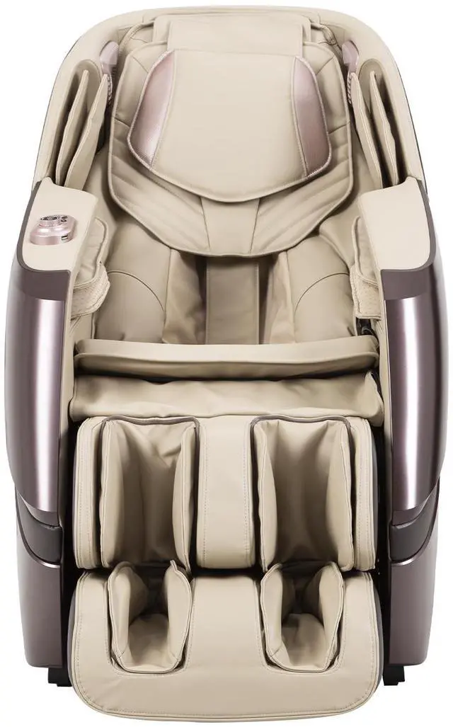 Alt view image 3 of 5 - Osaki OS-Tao 3D Massage Chair l Full Body Massage Chair l SL Track l Soothing Heating Therapy Lumbar & Calf l Zero Gravity Reclining l Space Saving Beige