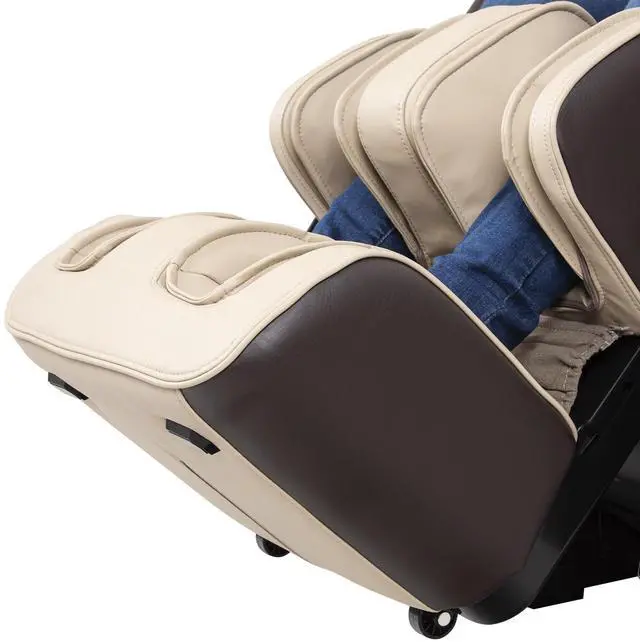 Alt view image 2 of 5 - Osaki OS-Tao 3D Massage Chair l Full Body Massage Chair l SL Track l Soothing Heating Therapy Lumbar & Calf l Zero Gravity Reclining l Space Saving Beige