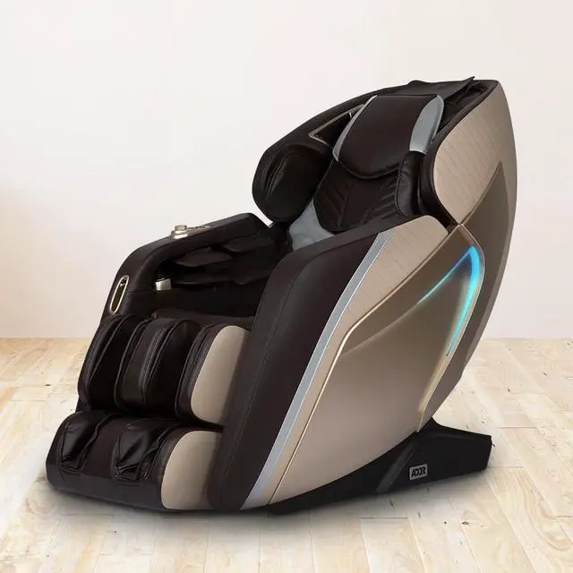 Alt view image 2 of 6 - Osaki Ador 3D Integra Massage Chair l Full Body Massage Chair l SL Track l Soothing Heating Therapy Lumbar l Zero Gravity Reclining l Space Saving Brown