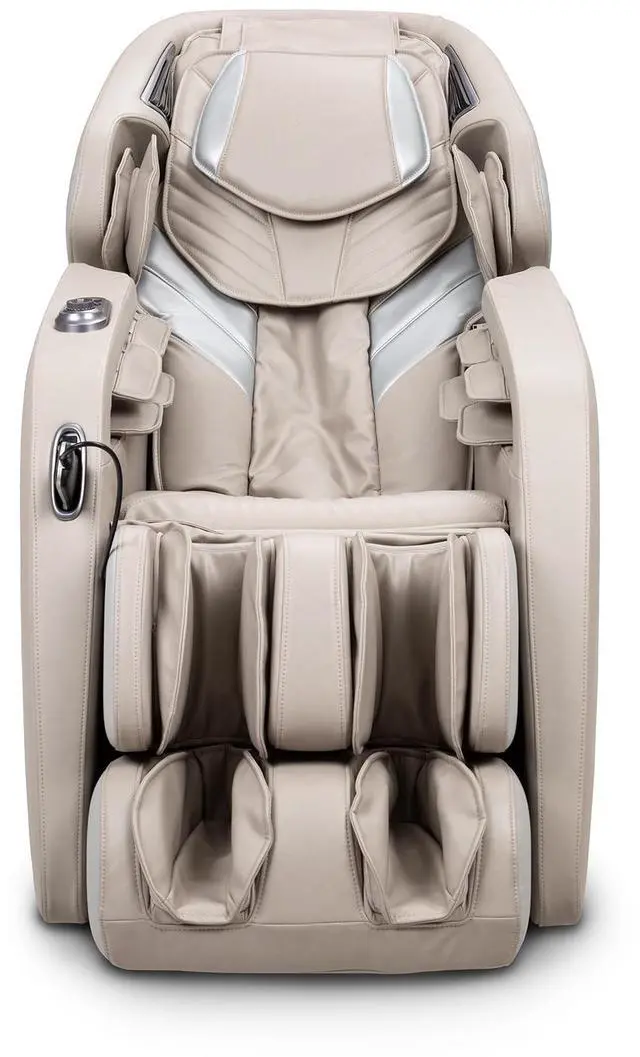Alt view image 3 of 7 - Osaki Ador 3D Integra Massage Chair l Full Body Massage Chair l SL Track l Soothing Heating Therapy Lumbar l Zero Gravity Reclining l Space Saving Beige