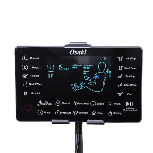 Alt view image 4 of 7 - Osaki Nova II 3D+ Massage Chair