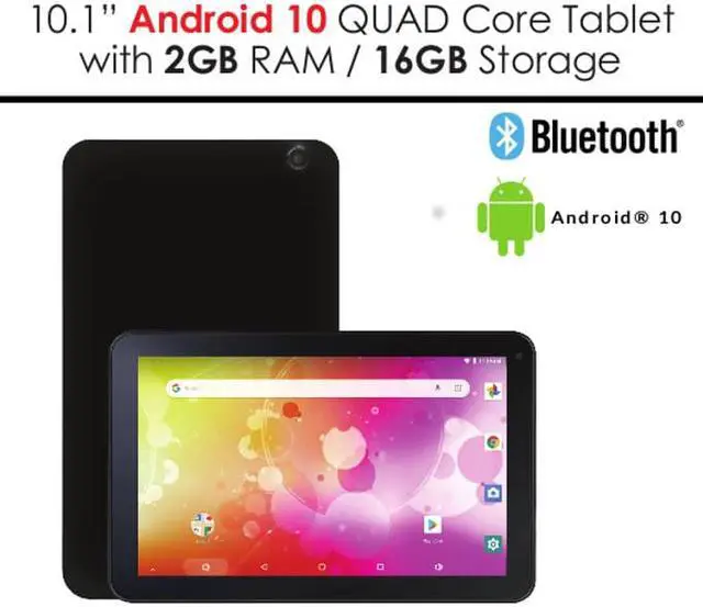 Alt view image 14 of 14 - Supersonic SC-2110 10.1” Android 10 QUAD Core Tablet with 2GB RAM / 16GB Storage
