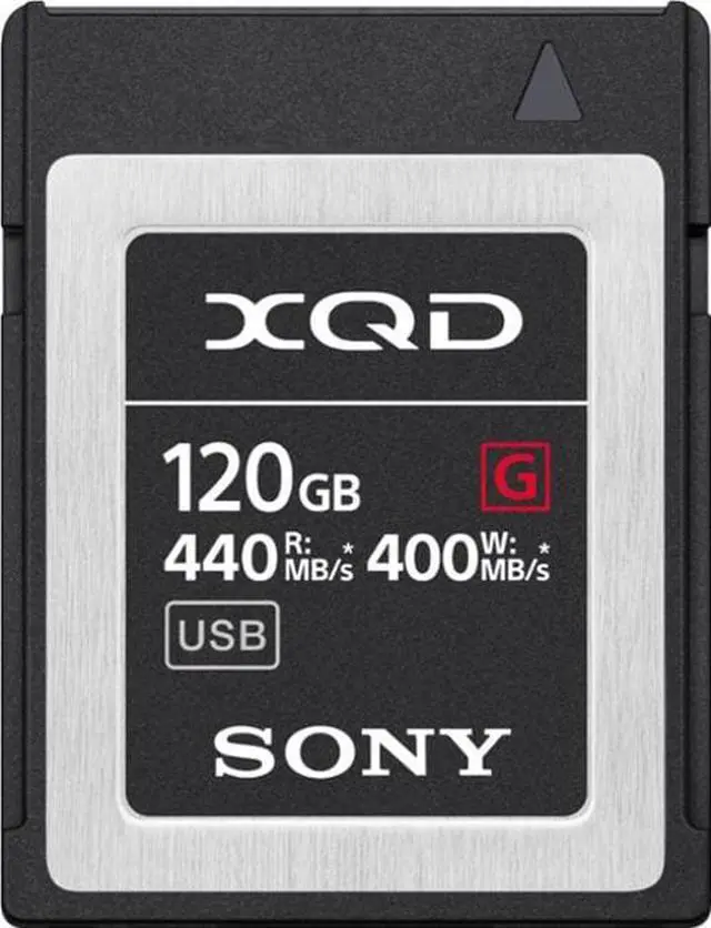 Alt view image 7 of 11 - Sony G-Series QD-G120F - Flash memory card - 120 GB - XQD