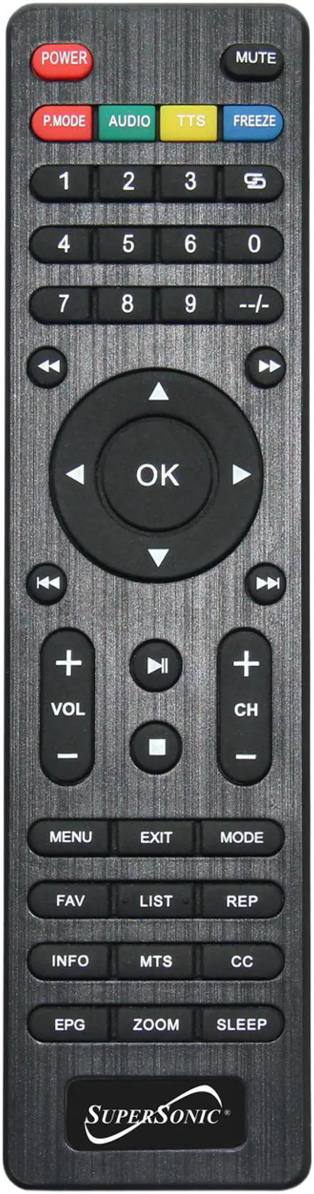 Alt view image 12 of 16 - Supersonic SC2813 13.3 inch Portable LED TV with HDMI & FM Radio