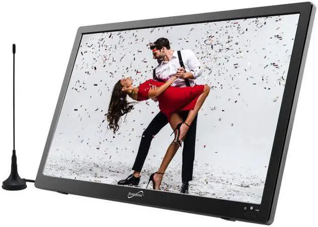 Alt view image 18 of 20 - Supersonic SC2816 16 inch Portable LED TV with HDMI & FM Radio