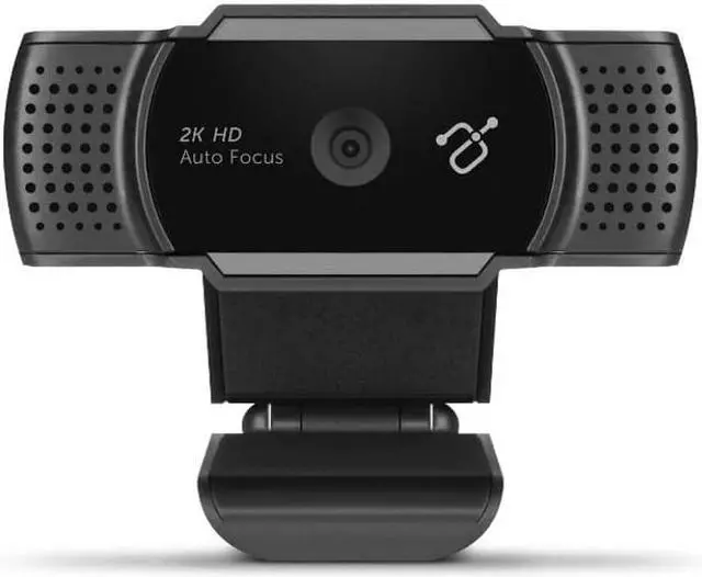 Alt view image 4 of 15 - Aluratek AWC2KF Video Conferencing Camera - 5 Megapixel - 30 fps - Black, Gray - USB 2.0 - 2592 x 1944 Video - CMOS Sensor - Auto-focus - Microphone - Computer, Notebook