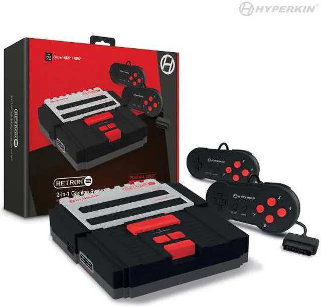 Alt view image 5 of 5 - Hyperkin M05932-BK RetroN2 2 in 1 Console Videogame Hardware, Black
