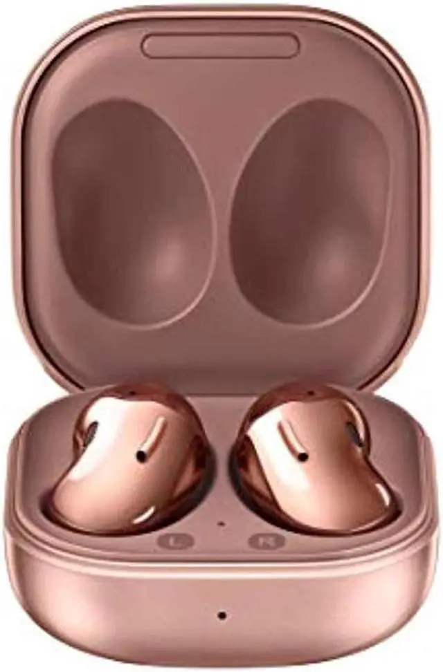 Alt view image 12 of 20 - samsung galaxy buds live, true wireless earbuds w/active noise cancelling (wireless charging case included), mystic bronze (us