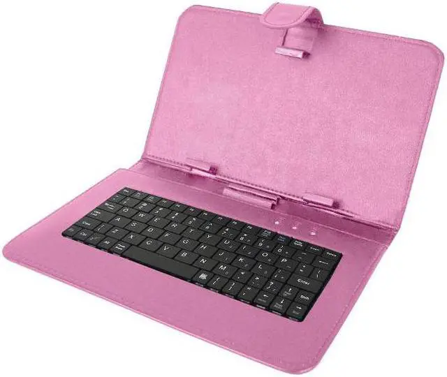 Alt view image 2 of 4 - Supersonic SC-2110B - 10.1” QUAD Core Android 10 Tablet Bluetooth +  Pink Keyboard & Folding Case Bundle