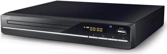  Supersonic SC-20H 2.0 Channel DVD Player with Surround Sound,  HDMI Output, USB/SD Inputs, Multi-Language Subtitles, Compatible with DVD,  VCD, CD, MP3, and Multiple Video Formats : Electronics