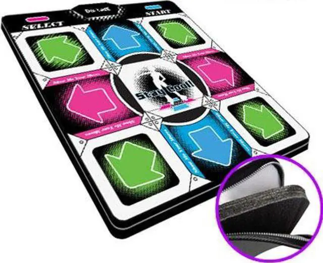 Alt view image 2 of 7 - Dance Dance Revolution DDR Super Deluxe PS1 / PS2 dance pad w/1 in" foam Version 2.0 m02245
