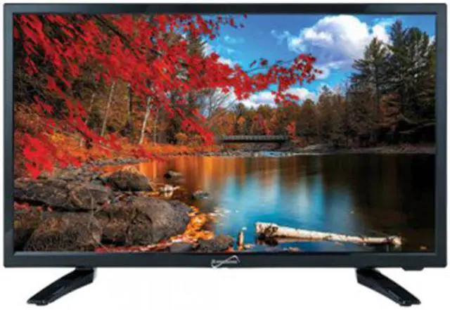 Alt view image 6 of 14 - SuperSonic SC-2211 1080p LED Widescreen HDTV with HDMI Input and AC/DC Compatible for RVs, 22-Inch