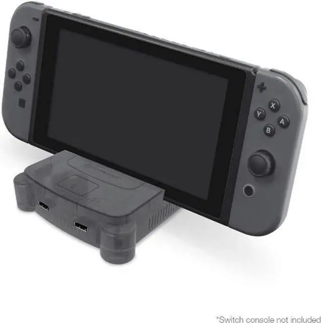 Alt view image 12 of 12 - Hyperkin RetroN S64 Console Dock for Switch (Smoke Gray) - Nintendo Switch