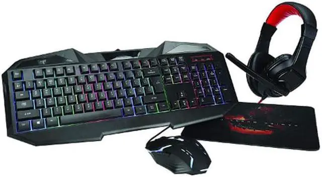 Alt view image 11 of 20 - Supersonic SC-440GK LED Gaming Mechanical Keyboard with Mouse and Headset