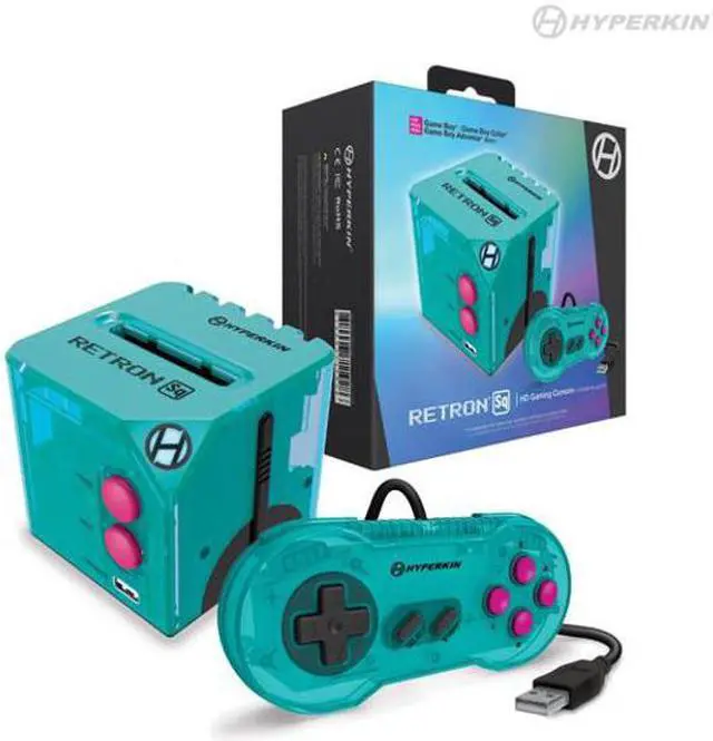 Alt view image 12 of 12 - HYPERKIN M01128-HYB HYPER BEACH RETRON-SQ GAMING CONSOLE FOR