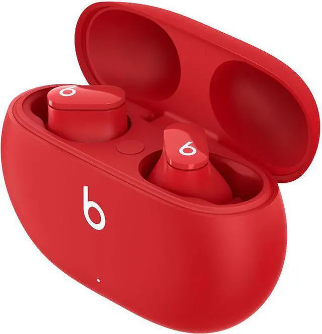 Alt view image 10 of 14 - Beats Studio Buds True Wireless Noise Cancelling Earphones (MJ503LL/A) – Beats Red