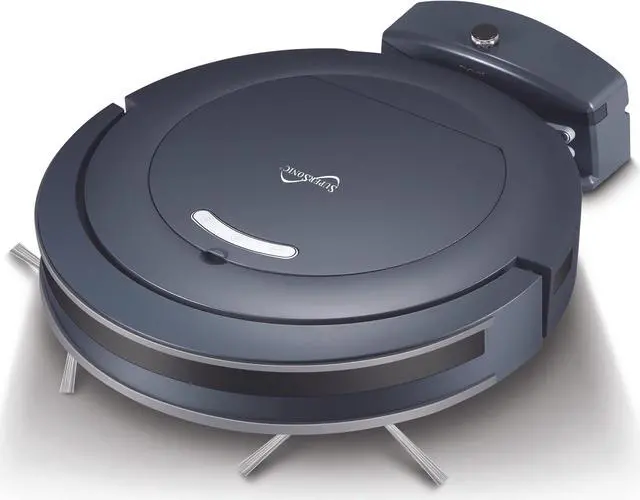 Alt view image 6 of 7 - Supersonic - SC-860SV - Gyroscope Technology Cleans Carpets & Hardwood Floors Wifi & App Control Support