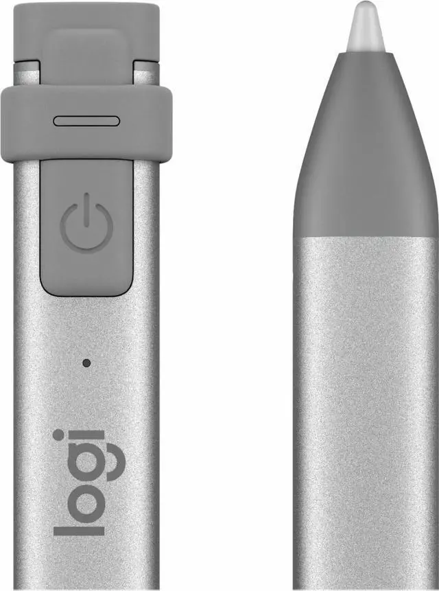 Alt view image 5 of 16 - Logitech 914-000051 Crayon Digital Pencil for Select Apple iPad Tablets Gray