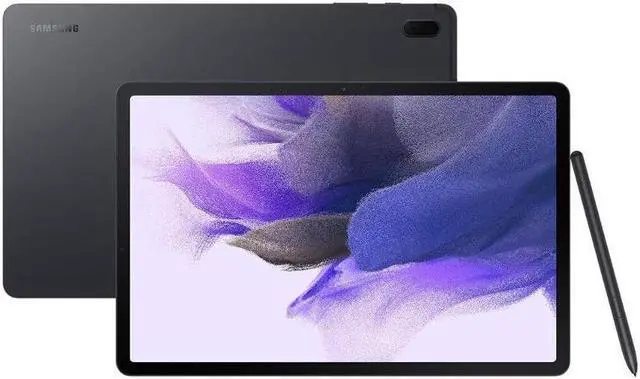 Alt view image 9 of 20 - Samsung Galaxy Tab S7 (FE) 64GB ROM + 4GB RAM 12.4" WIFI ONLY Tablet (Mystic Black) - International Version