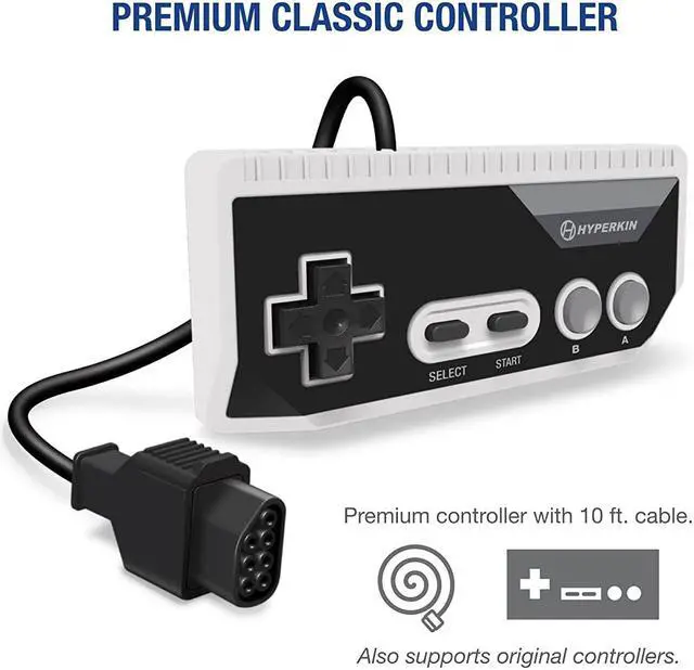 Alt view image 5 of 7 - Hyperkin RetroN 1 HD Gaming Console for NES White - Nintendo WiiGameCube - White M01888-WH