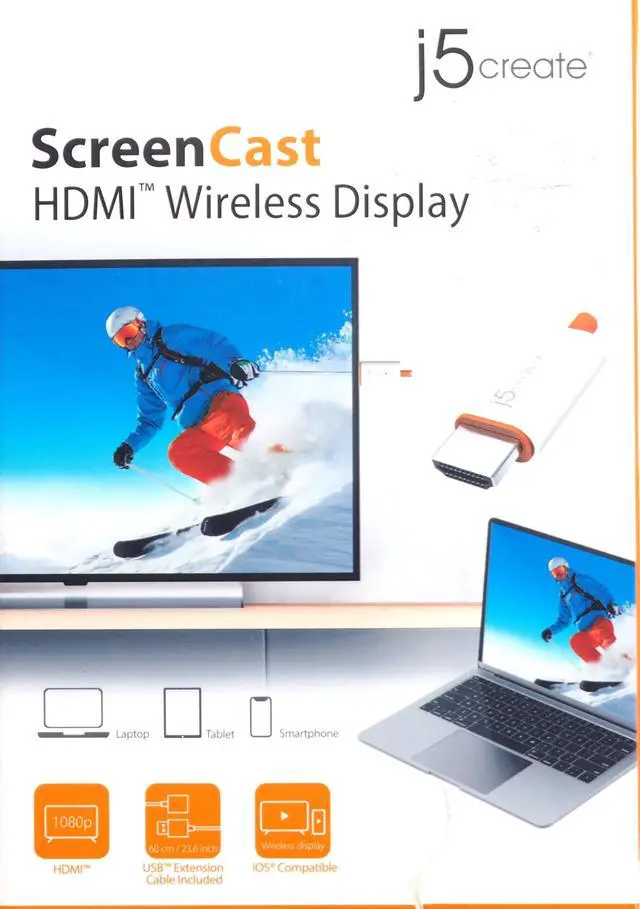 Alt view image 18 of 19 - j5create ScreenCast HDMI™ Wireless Display