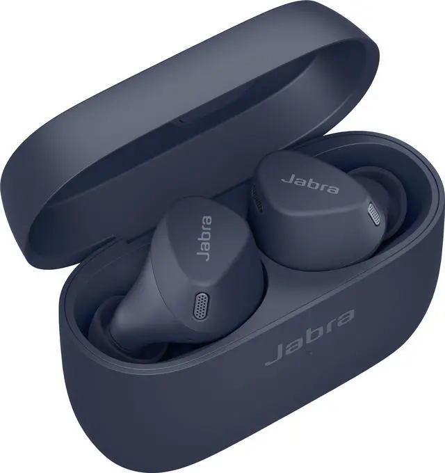 Alt view image 9 of 11 - Jabra Elite 4 Active True Wireless Bluetooth Noise Cancelling Earbuds, Navy