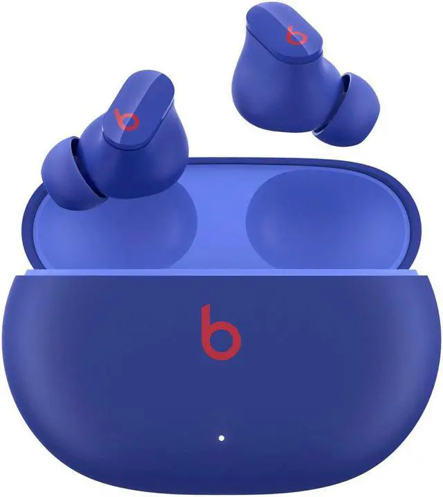 Alt view image 5 of 8 - Beats by Dr. Dre - Beats Studio Buds Totally Wireless Noise Cancelling Earbuds - Ocean Blue (MMT73LL/A) - Ocean Blue