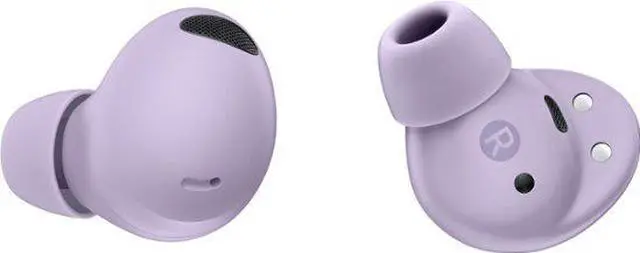 Alt view image 2 of 18 - Samsung Galaxy Buds2 Pro Noise-Canceling True Wireless In-Ear Headphones (Bora Purple) SM-R510NLVAXAR