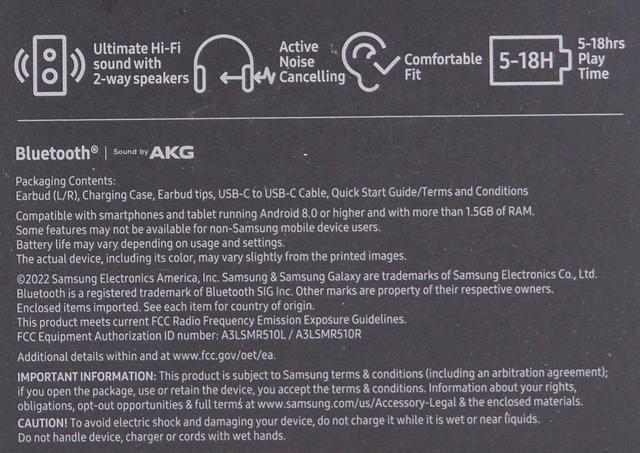 Alt view image 3 of 19 - Samsung Galaxy Buds2 Pro True Wireless Earbud Headphones Graphite SM-R510NZAAXAR