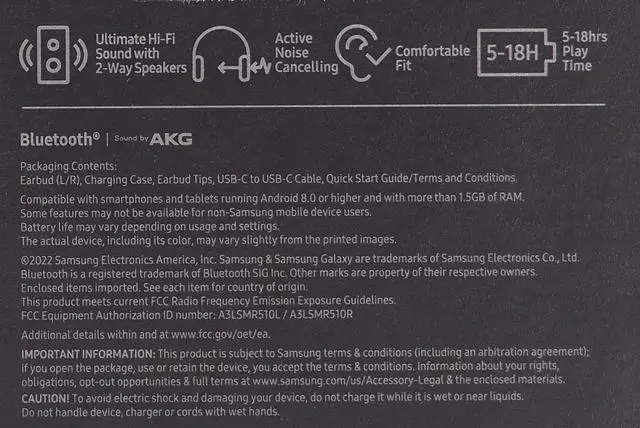 Alt view image 4 of 20 - Samsung Galaxy Buds2 Pro True Wireless Earbud Headphones  White SM-R510NZWAXAR
