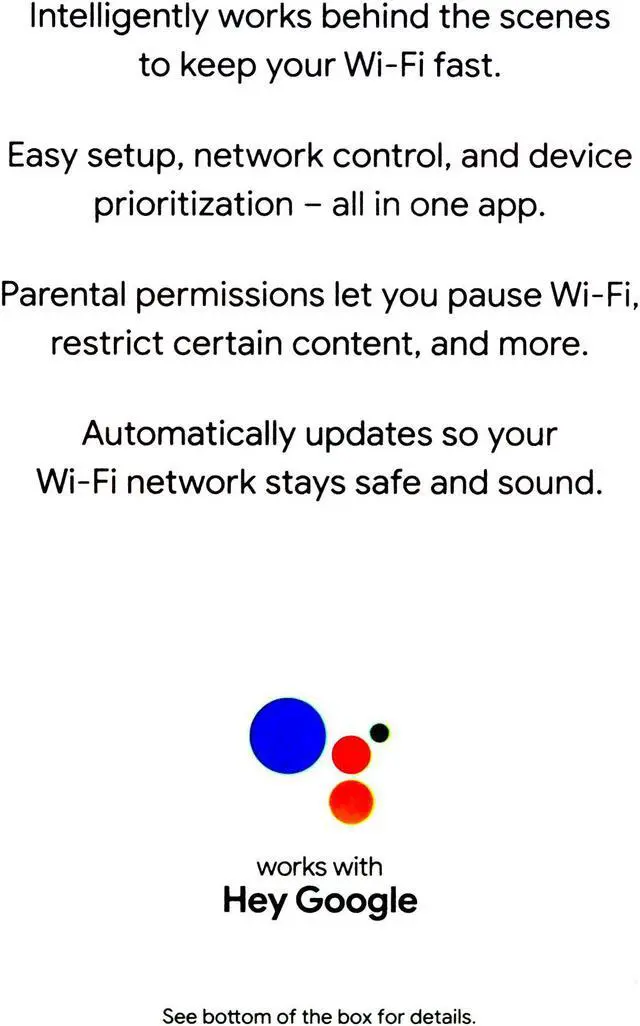 Alt view image 8 of 9 - Google Nest Whole Home Wi-Fi System - 3-Pack - White