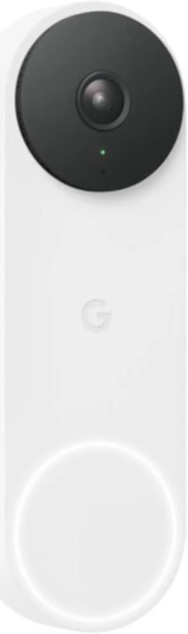 Alt view image 6 of 12 - Google Nest Nest Doorbell Wired Snow (2nd Generation)