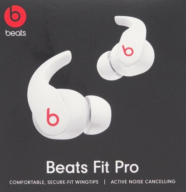 Alt view image 8 of 10 - Beats Fit Pro - True Wireless Noise Cancelling Earbuds MK2G3LL/A - White