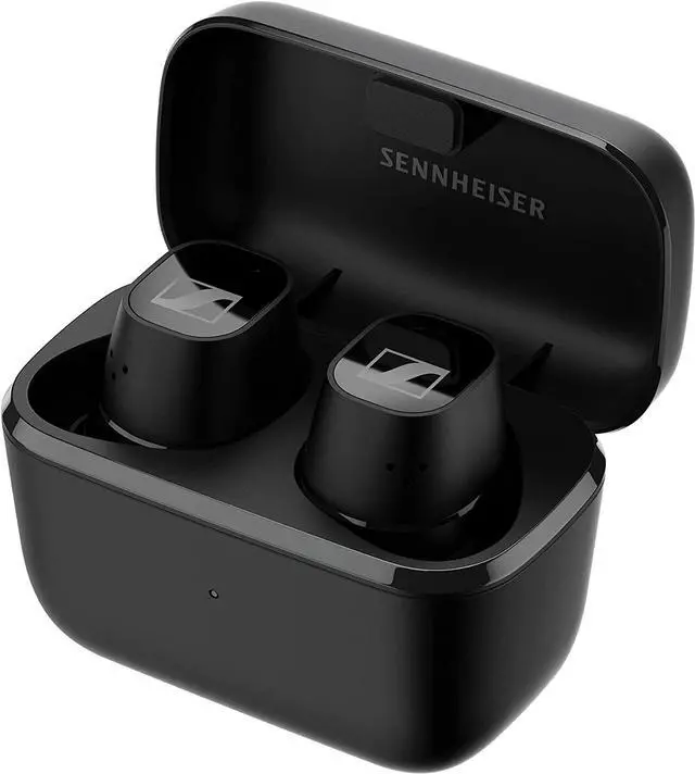 Alt view image 12 of 19 - Sennheiser CXPLUSTW1 True Wireless Earbuds - Black