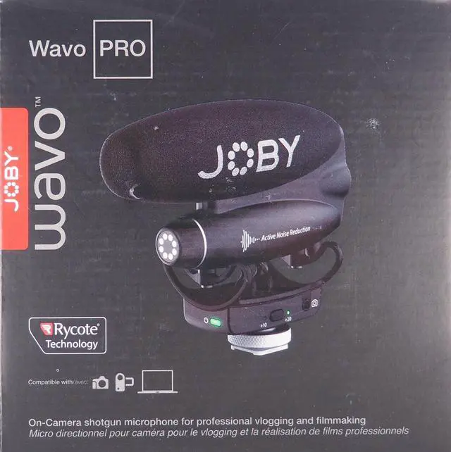 Alt view image 6 of 6 - JOBY Wavo PRO Directional On-Camera Shotgun Microphone, Black #JB01715