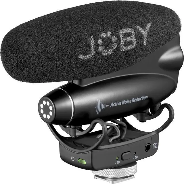 Alt view image 3 of 6 - JOBY Wavo PRO Directional On-Camera Shotgun Microphone, Black #JB01715