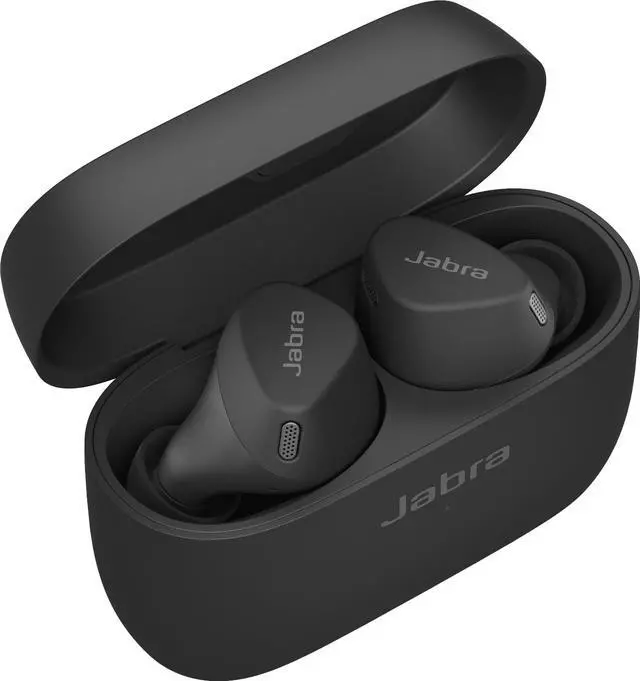 Alt view image 8 of 10 - Jabra Elite 4 Active True Wireless Bluetooth Noise Cancelling Earbuds, Black