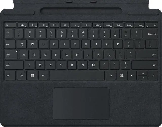 Alt view image 12 of 13 - Microsoft 8XA-00001 Surface Pro Signature Keyboard Black