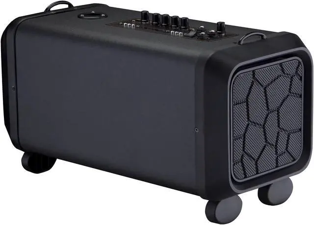 Alt view image 6 of 9 - Supersonic Portable PA System Karaoke Speaker With Remote Control IQ Sound IQ-906K