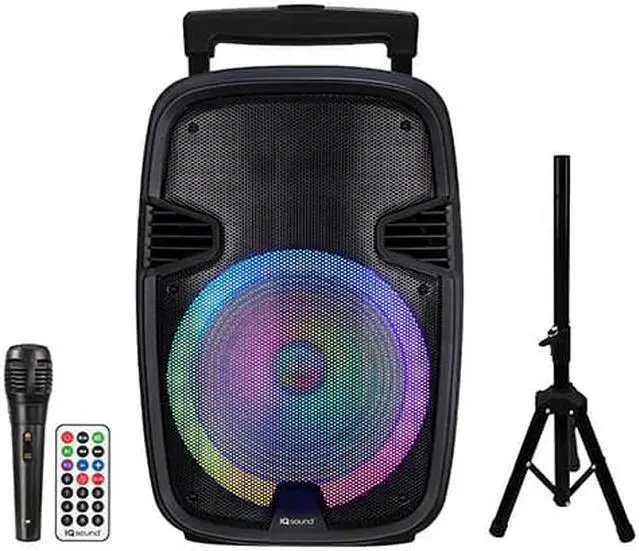Main image of Supersonic 15 Inch Portable Bluetooth Speaker with TWS Model IQ-5715DJBT With Remote control